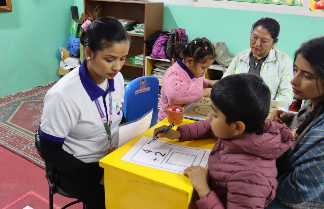 Maths Fair at Center for Autism