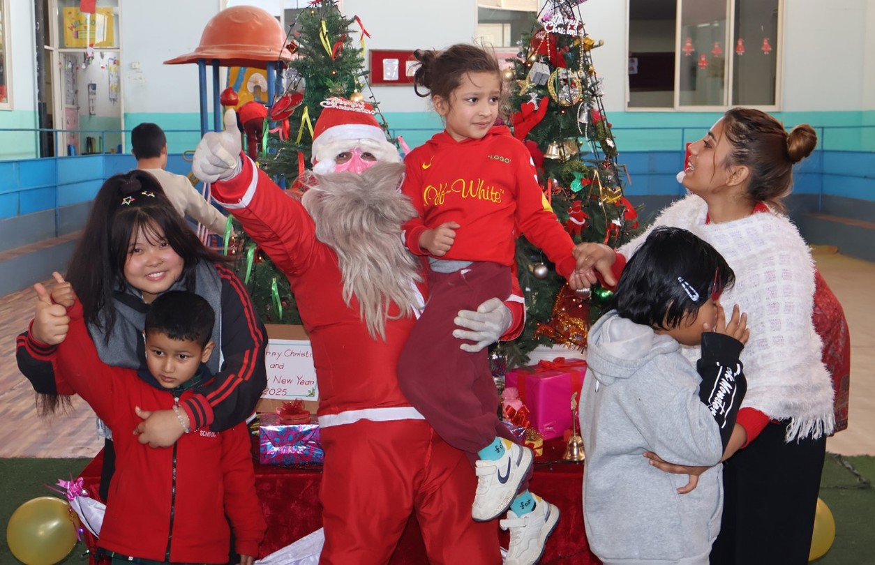 Christmas Celebration at Center of Autism